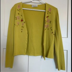 Unique Floral Coloured Cardigan